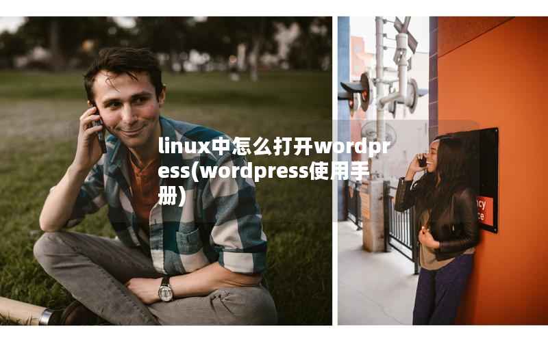 linux中怎么打开wordpress(wordpress使用手册)