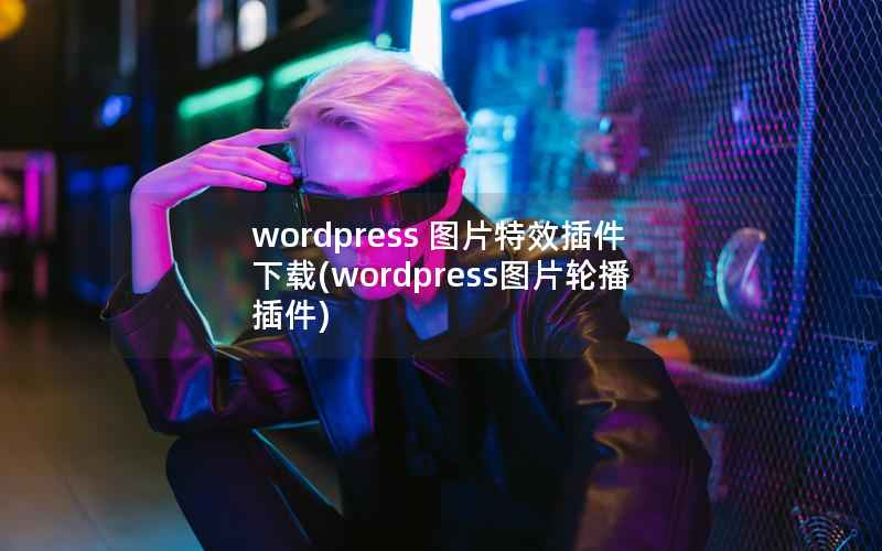 wordpress 图片特效插件下载(wordpress图片轮播插件)