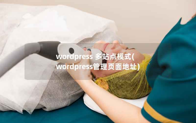 wordpress 多站点模式(wordpress管理页面地址)