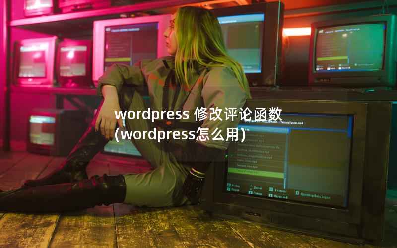 wordpress 修改评论函数(wordpress怎么用)