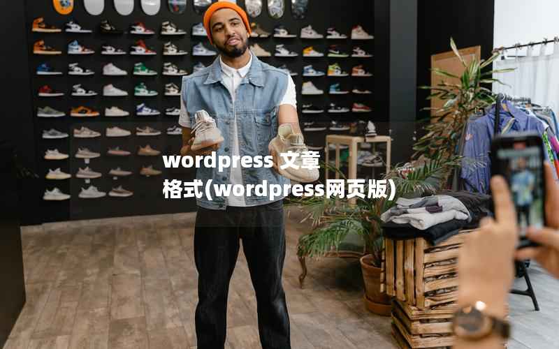 wordpress 文章 格式(wordpress网页版)