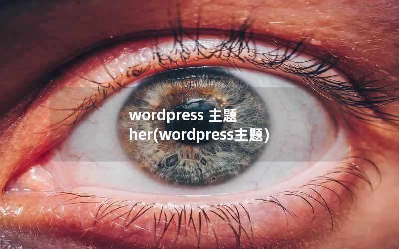 wordpress 主题 her(wordpress主题)