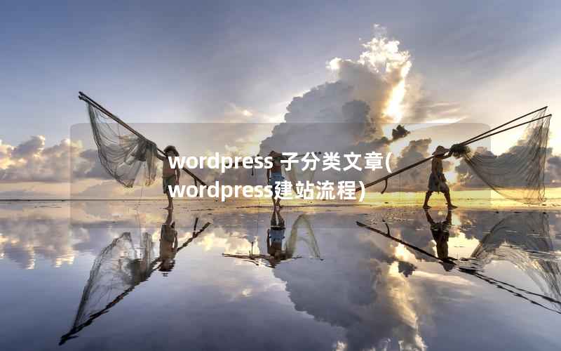 wordpress 子分类文章(wordpress建站流程)