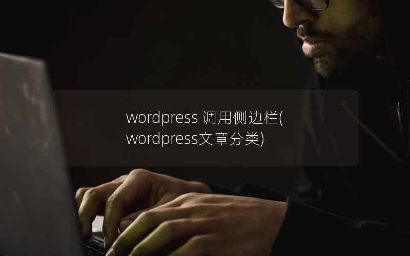 wordpress 调用侧边栏(wordpress文章分类)