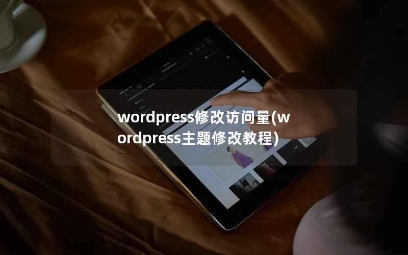 wordpress修改访问量(wordpress主题修改教程)