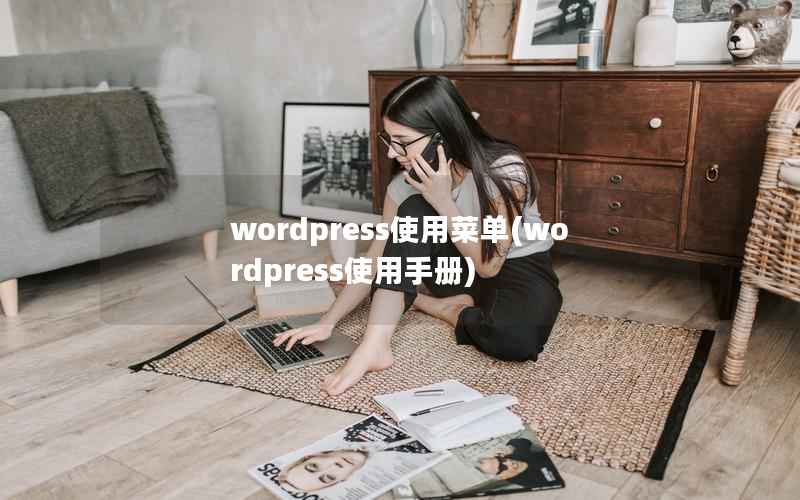 wordpress使用菜单(wordpress使用手册)