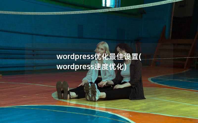 wordpress优化最佳设置(wordpress速度优化)