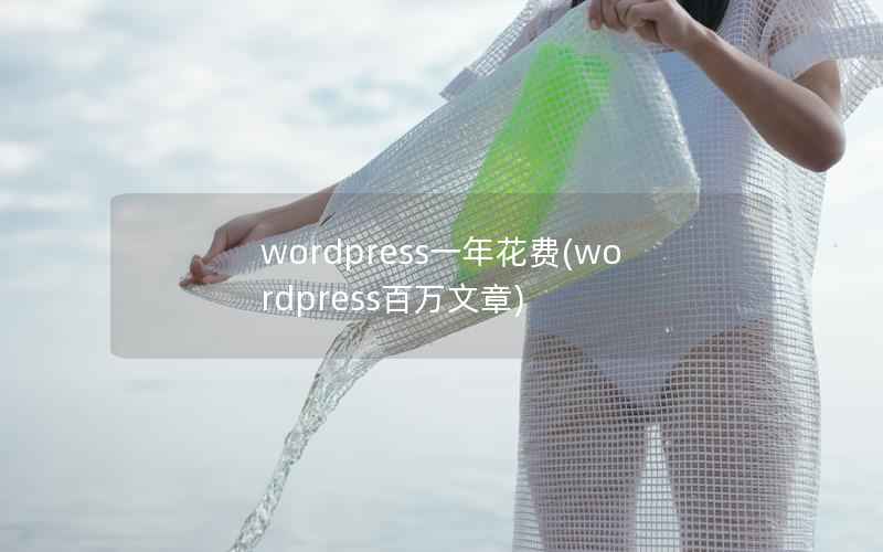 wordpress一年花费(wordpress百万文章)