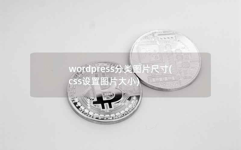 wordpress分类图片尺寸(css设置图片大小)