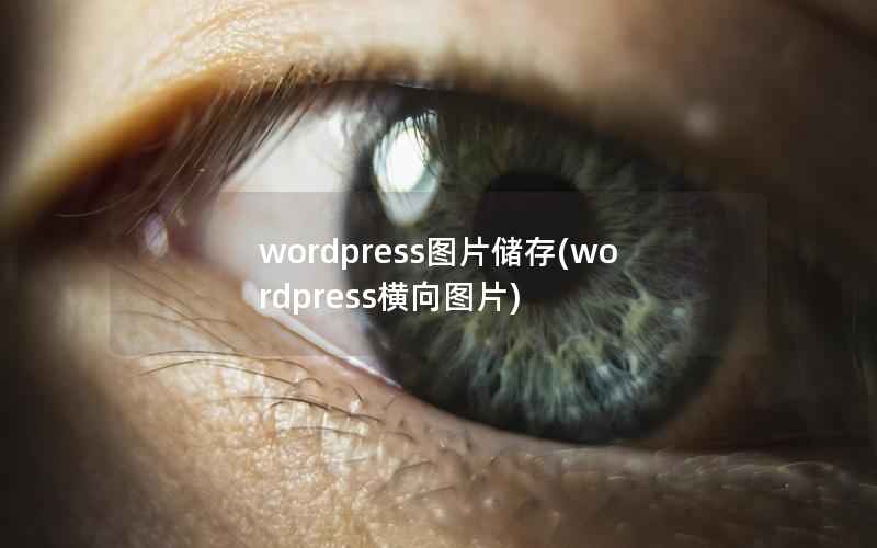 wordpress图片储存(wordpress横向图片)