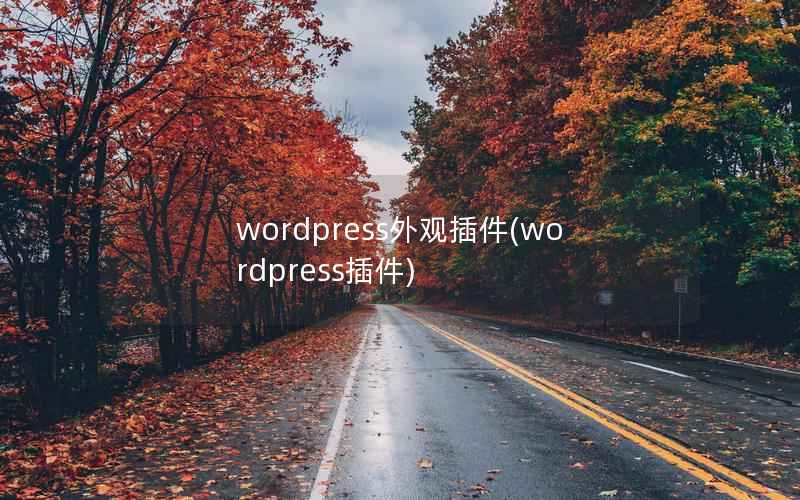 wordpress外观插件(wordpress插件)