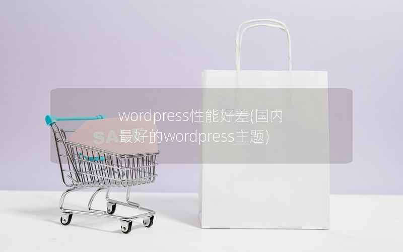 wordpress性能好差(国内最好的wordpress主题)