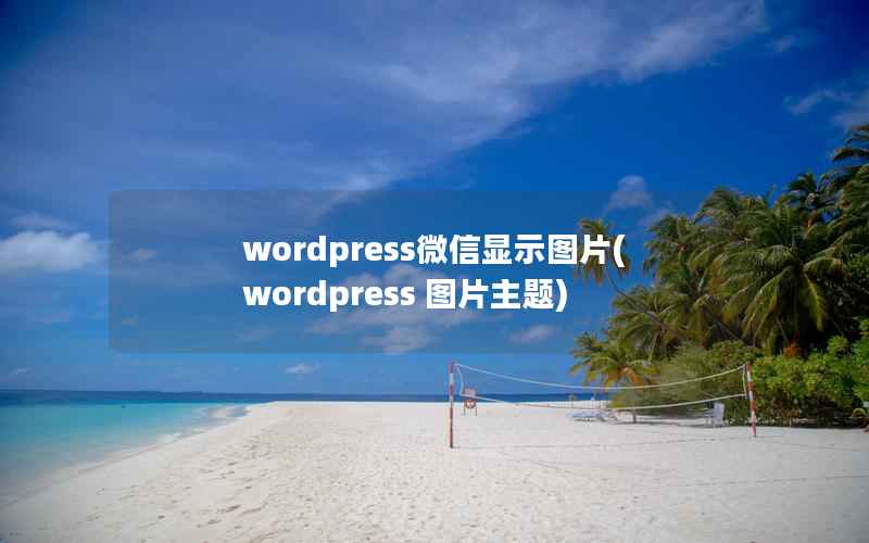 wordpress微信显示图片(wordpress 图片主题)