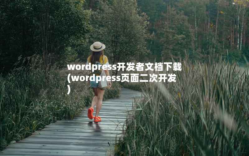 wordpress开发者文档下载(wordpress页面二次开发)