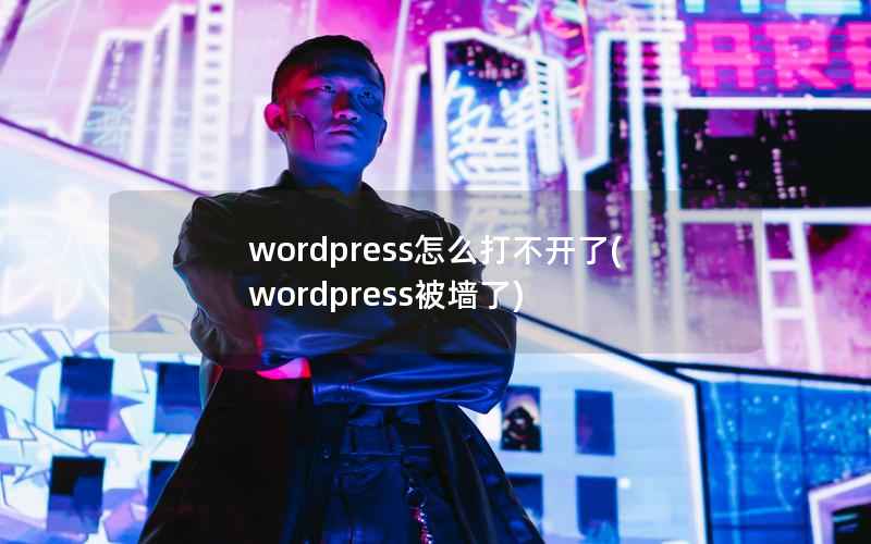 wordpress怎么打不开了(wordpress被墙了)