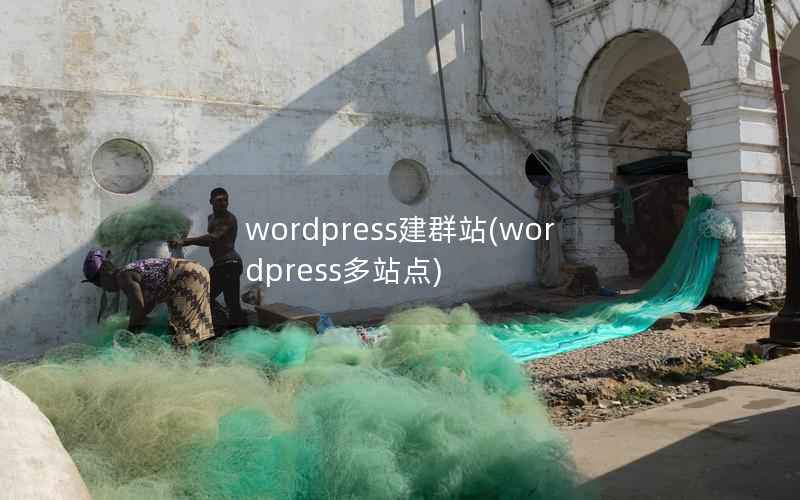 wordpress建群站(wordpress多站点)