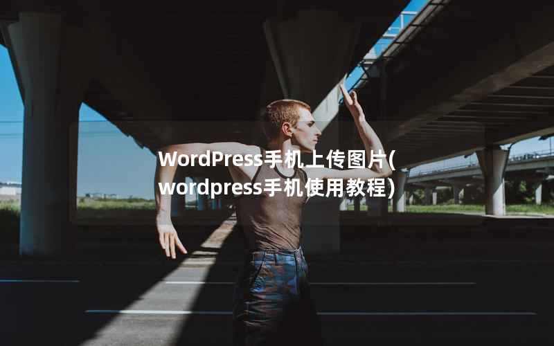 WordPress手机上传图片(wordpress手机使用教程)