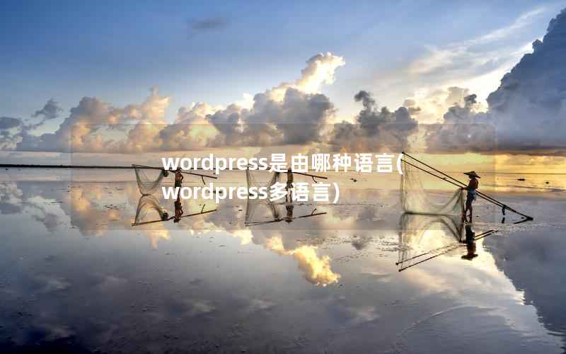 wordpress是由哪种语言(wordpress多语言)