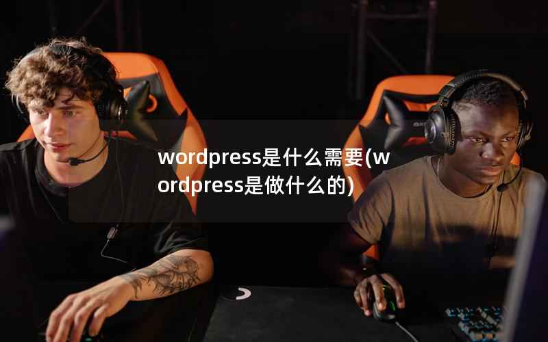 wordpress是什么需要(wordpress是做什么的)