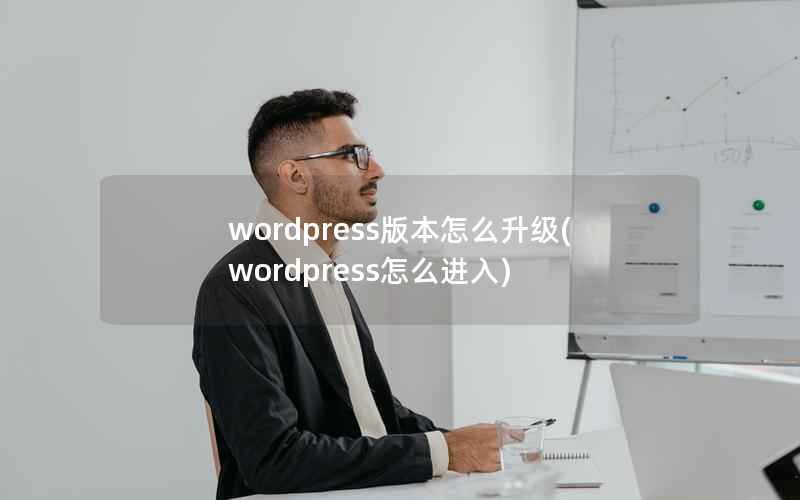 wordpress版本怎么升级(wordpress怎么进入)