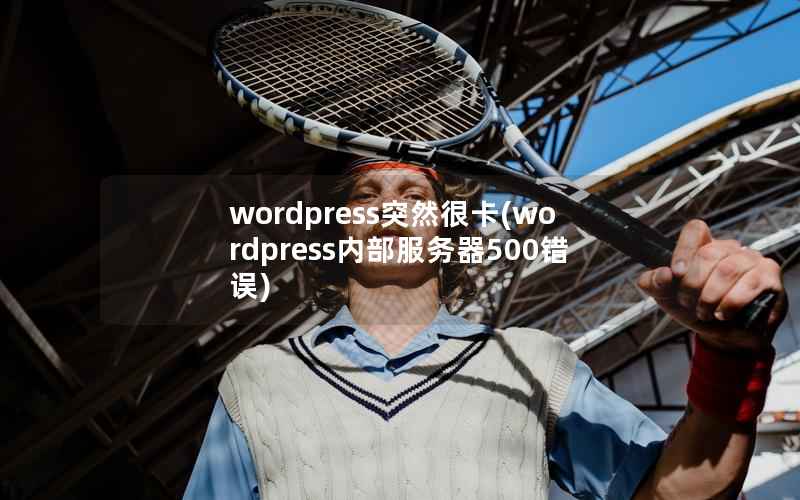 wordpress突然很卡(wordpress内部服务器500错误)