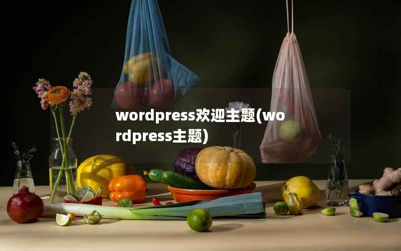 wordpress欢迎主题(wordpress主题)