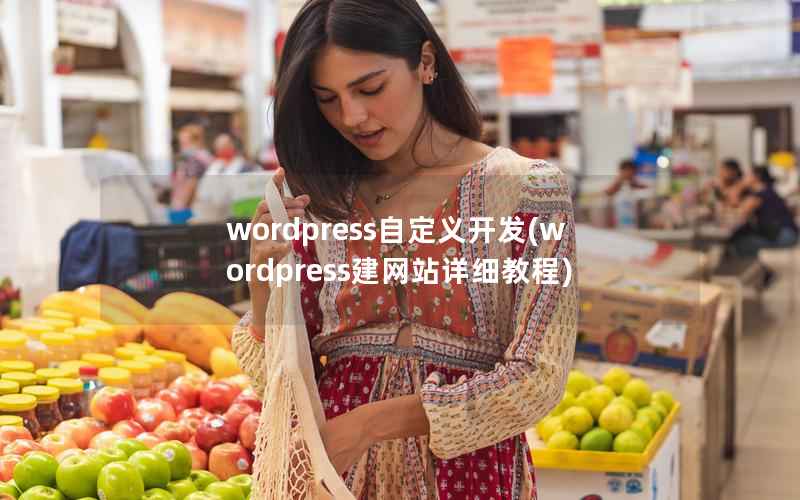 wordpress自定义开发(wordpress建网站详细教程)