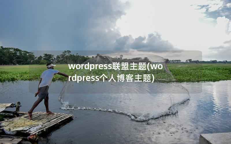 wordpress联盟主题(wordpress个人博客主题)