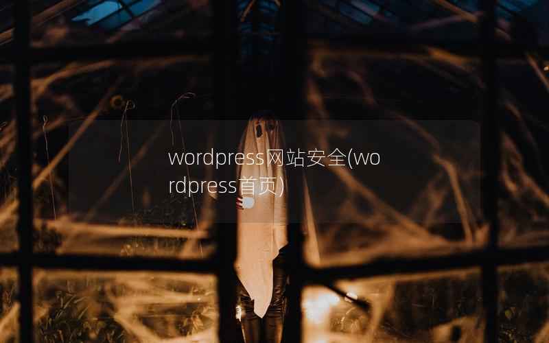 wordpress网站安全(wordpress首页)