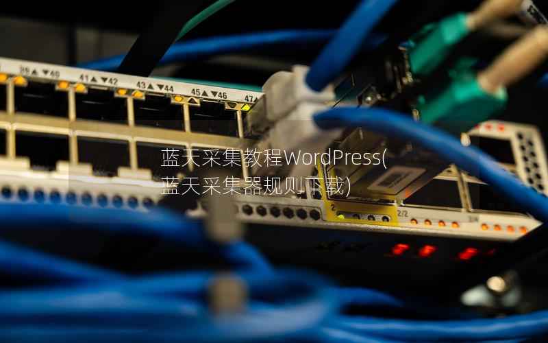 蓝天采集教程WordPress(蓝天采集器规则下载)