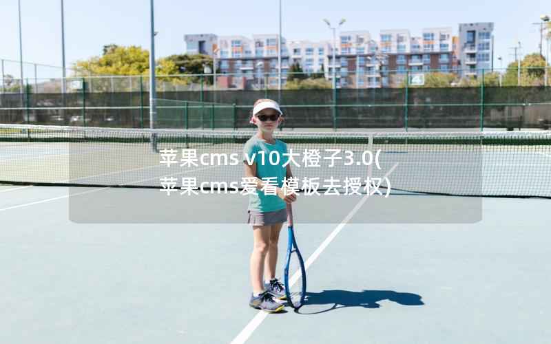 苹果cms v10大橙子3.0(苹果cms爱看模板去授权)