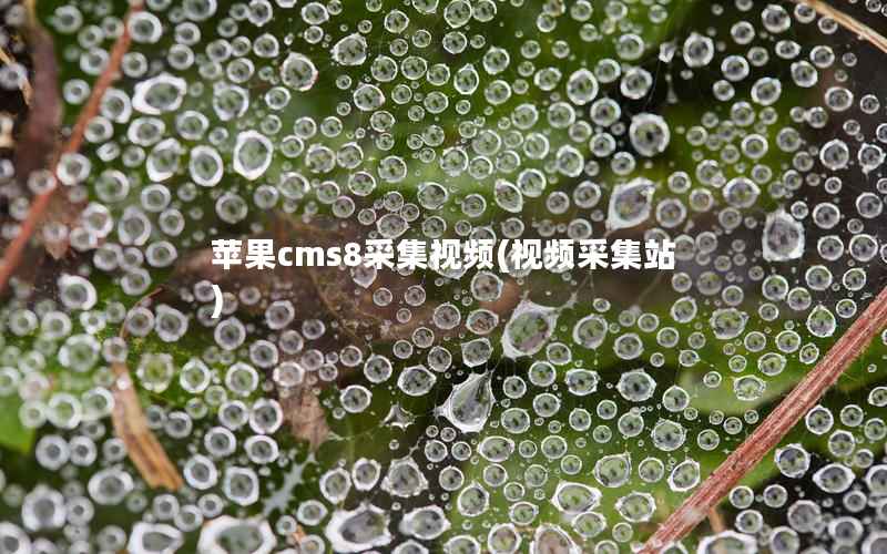 苹果cms8采集视频(视频采集站)