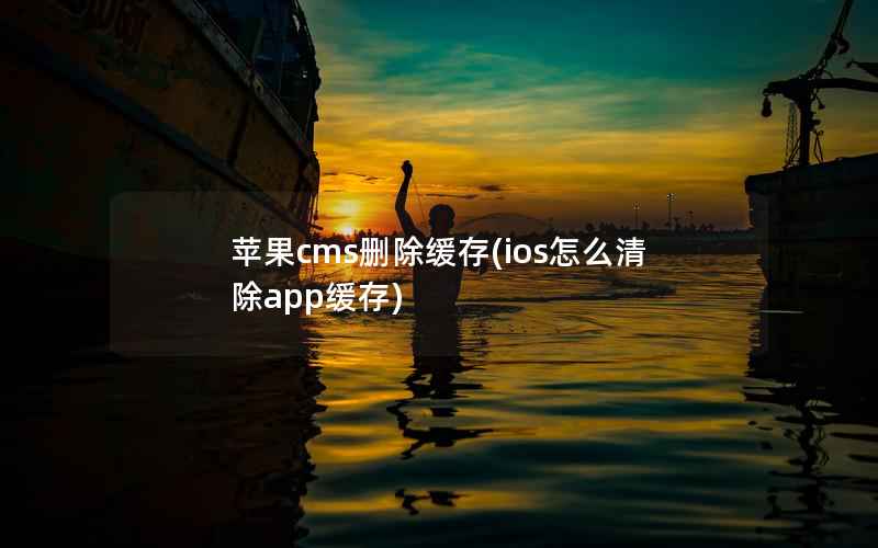 苹果cms删除缓存(ios怎么清除app缓存)