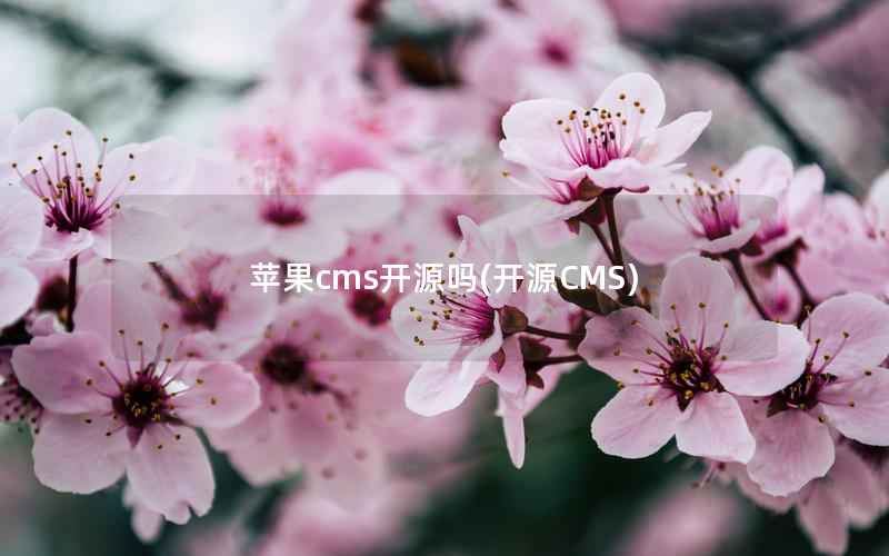 苹果cms开源吗(开源CMS)