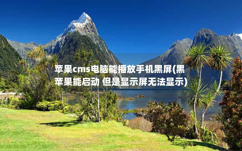 苹果cms电脑能播放手机黑屏(黑苹果能启动 但是显示屏无法显示)