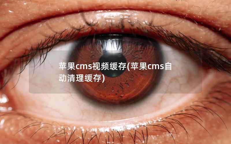 苹果cms视频缓存(苹果cms自动清理缓存)