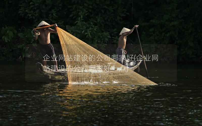 企业网站建设的公司哪家好(企业网站建设的公司哪家好一点)