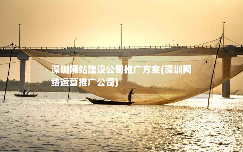 深圳网站建设公司推广方案(深圳网络运营推广公司)