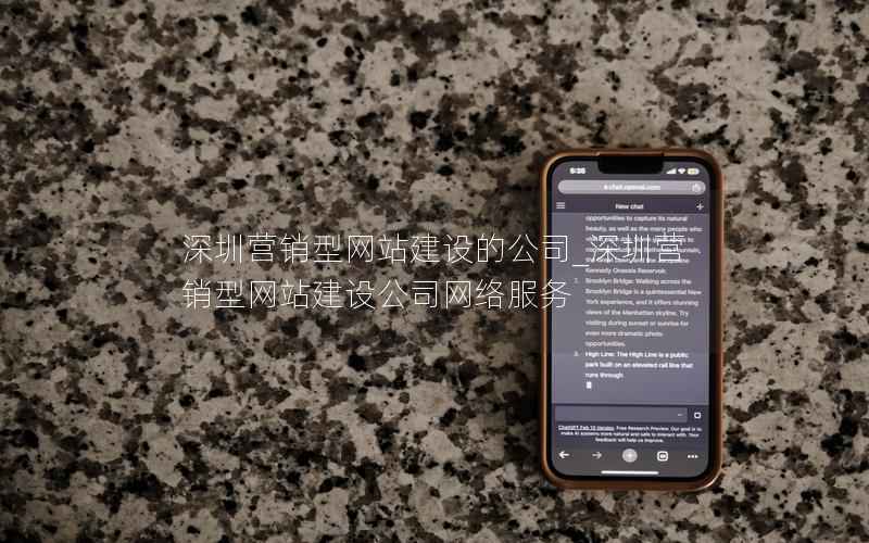 深圳营销型网站建设的公司_深圳营销型网站建设公司网络服务