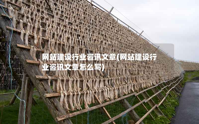 网站建设行业咨讯文章(网站建设行业咨讯文章怎么写)