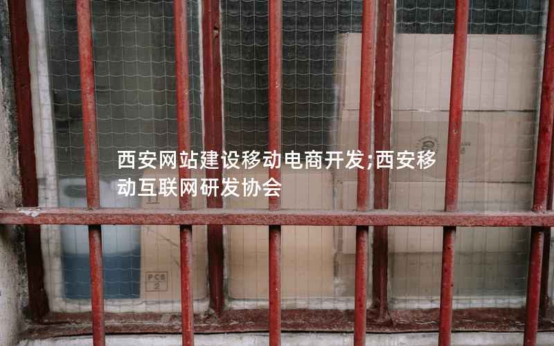 西安网站建设移动电商开发;西安移动互联网研发协会