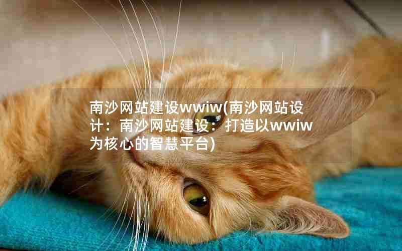 南沙网站建设wwiw(南沙网站设计：南沙网站建设：打造以wwiw为核心的智慧平台)