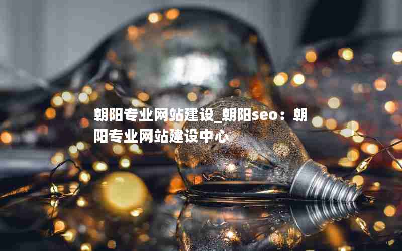 朝阳专业网站建设_朝阳seo：朝阳专业网站建设中心