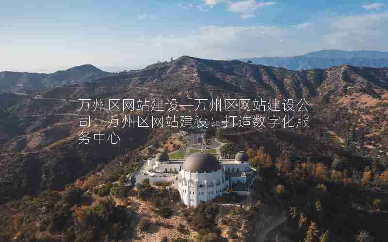 万州区网站建设—万州区网站建设公司：万州区网站建设：打造数字化服务中心