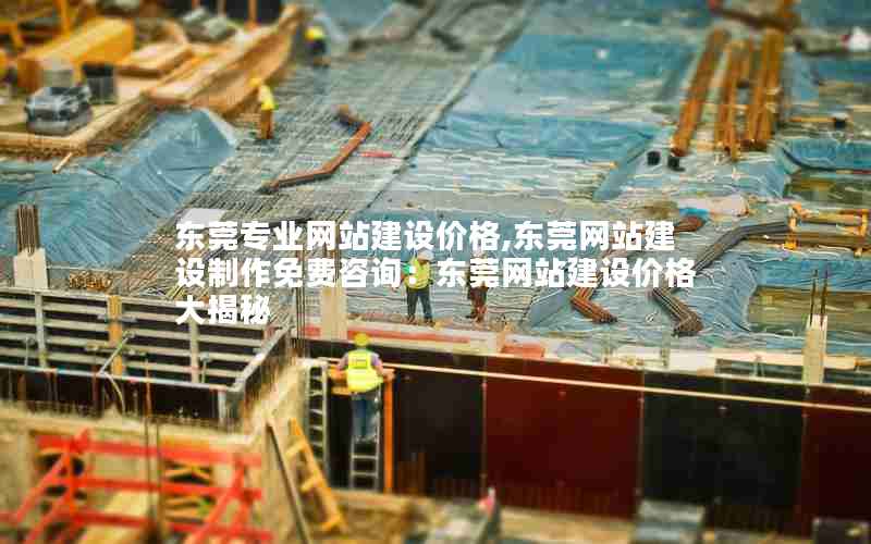 东莞专业网站建设价格,东莞网站建设制作免费咨询：东莞网站建设价格大揭秘