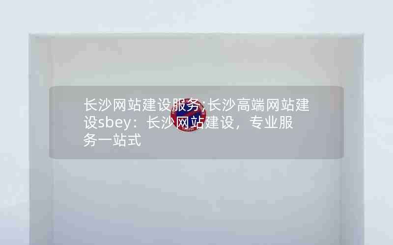 长沙网站建设服务;长沙高端网站建设sbey：长沙网站建设，专业服务一站式