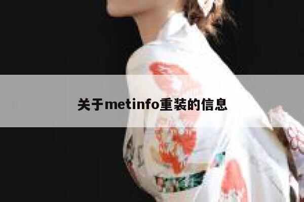 关于metinfo重装的信息