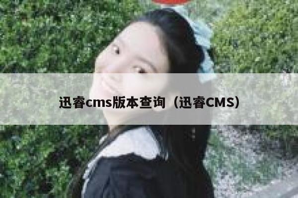 迅睿cms版本查询（迅睿CMS）