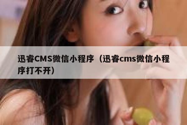 迅睿CMS微信小程序（迅睿cms微信小程序打不开）