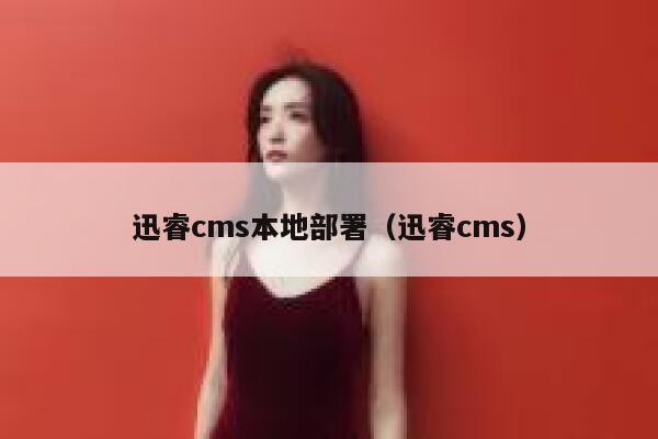 迅睿cms本地部署（迅睿cms）